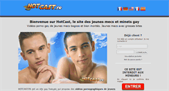 Desktop Screenshot of hotcast.fr